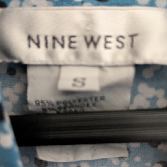 Nine West Wrap Look Blouse - Picture 7 of 9